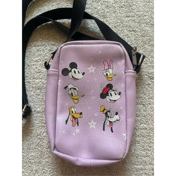 Buckle-Down Mickey and Friends Vegan Leather Crossbody - Picture 2 of 9